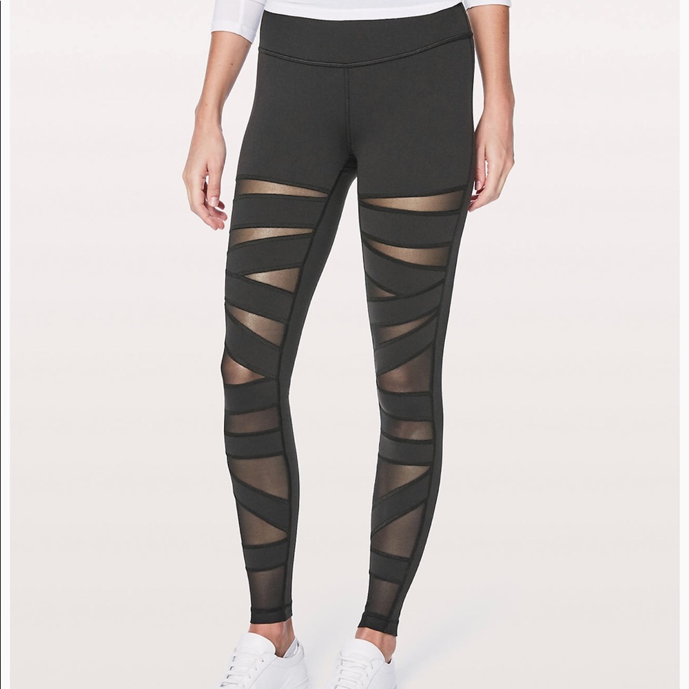 Lululemon high times tech mesh size 8